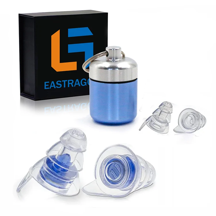 High fidelity Reusable Soft Silicone Earplug for Sleeping Against Snoring Attenuates Noise and Improves Sleep