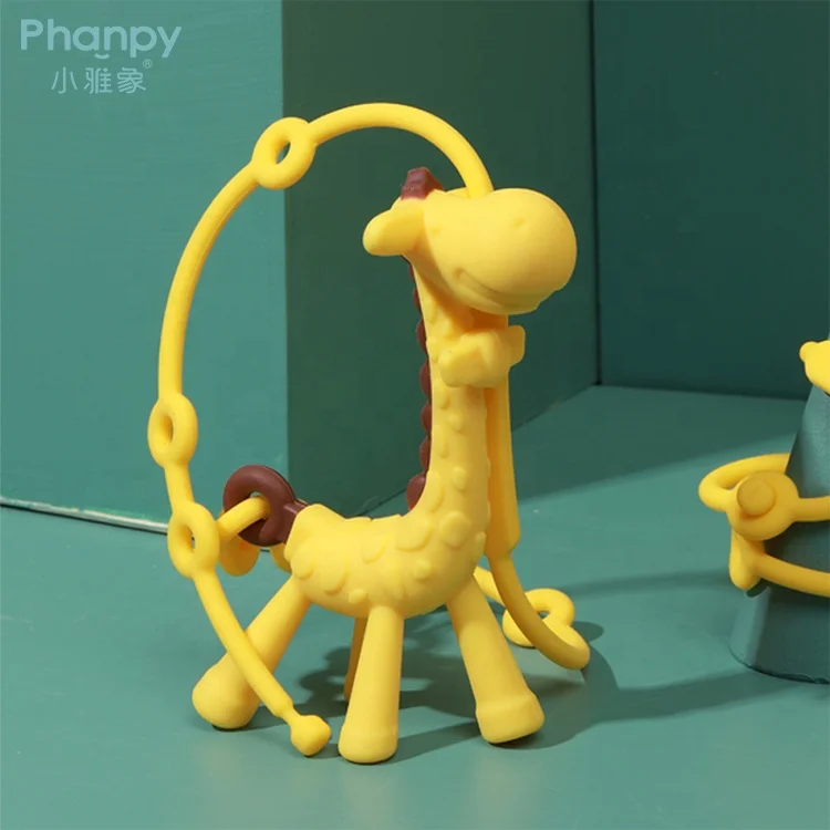 PH719225 Giraffe Teether Toy In Silicon For Sale Direct China