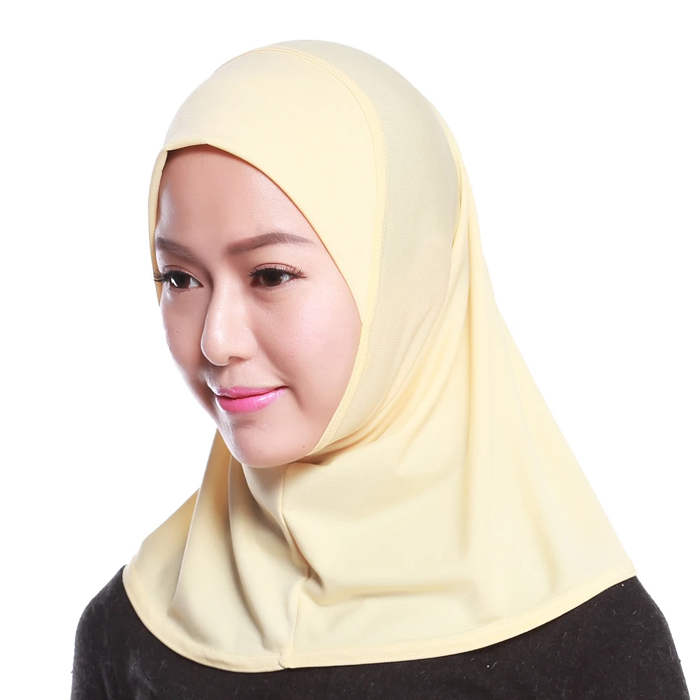 Yibaoli hot sale well made inner cap hijab scarf neck full cover islamic muslim headwear scarf hijab women