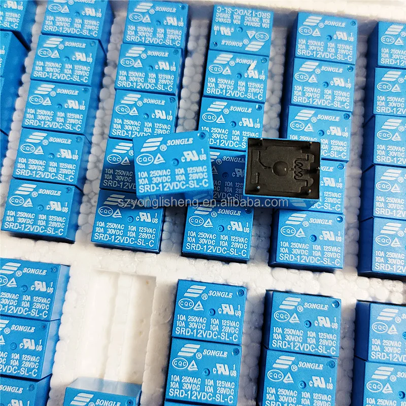 Электронное реле 12V 250VAC 5PIN