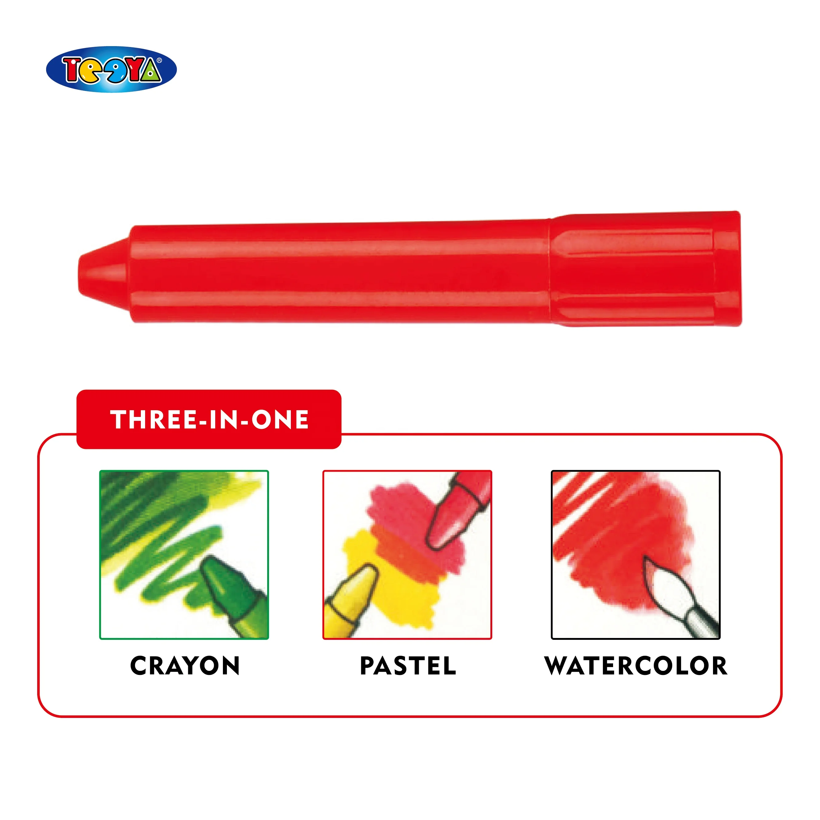 12 COLOR SILKY CRAYON SET IN PP BOX