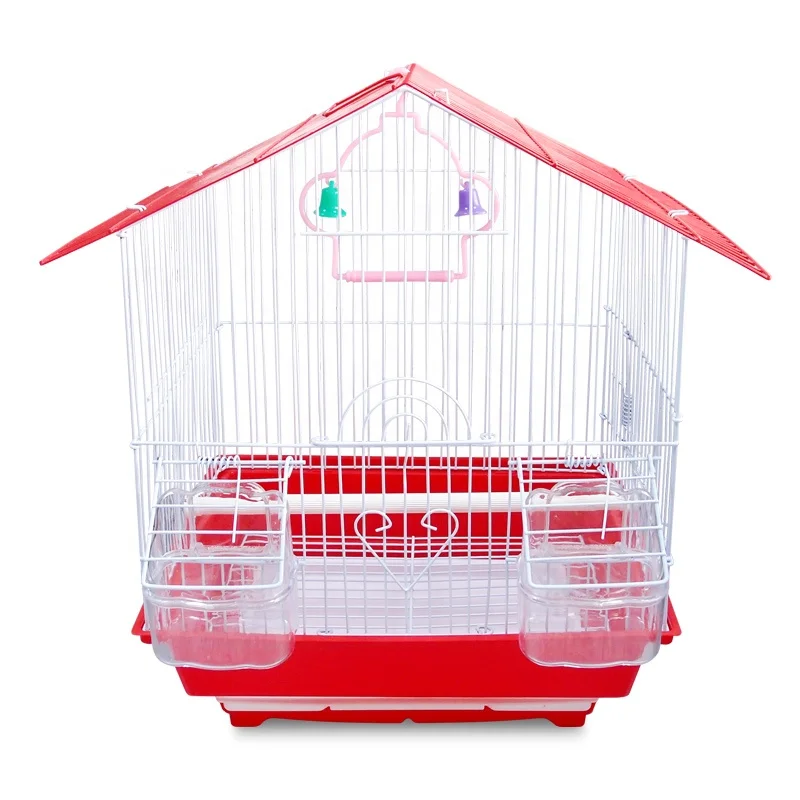 
Folding Metal Small Bird Parrot Breeding Cage Pet Houses for Canary Parrot 