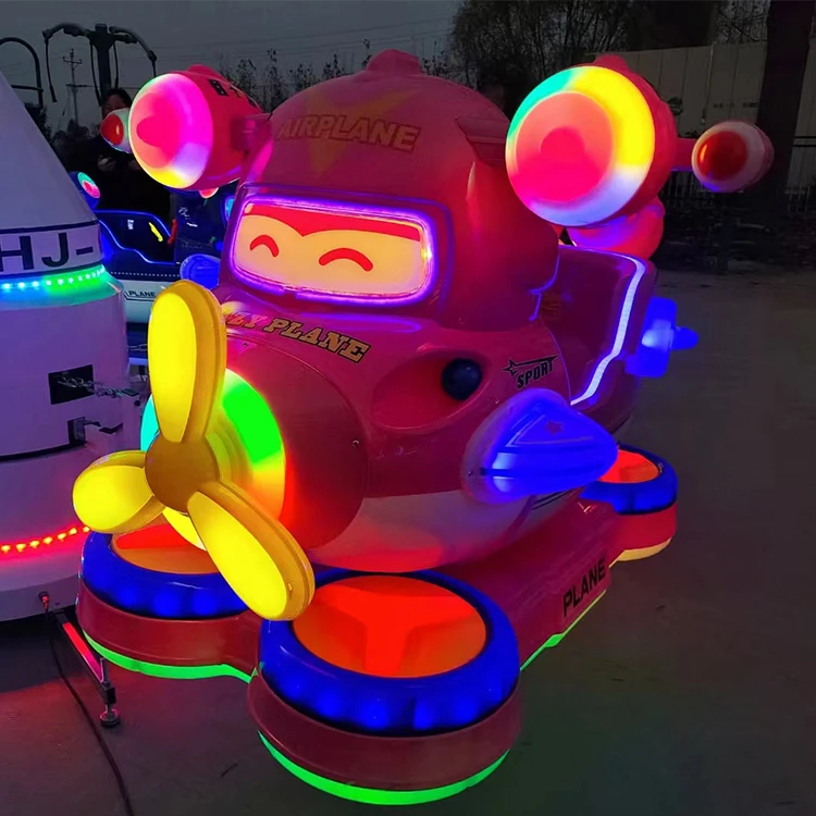 New Fashion Plane Carousel Rides Playground Kids Soft Play Merry Go Round For Sale