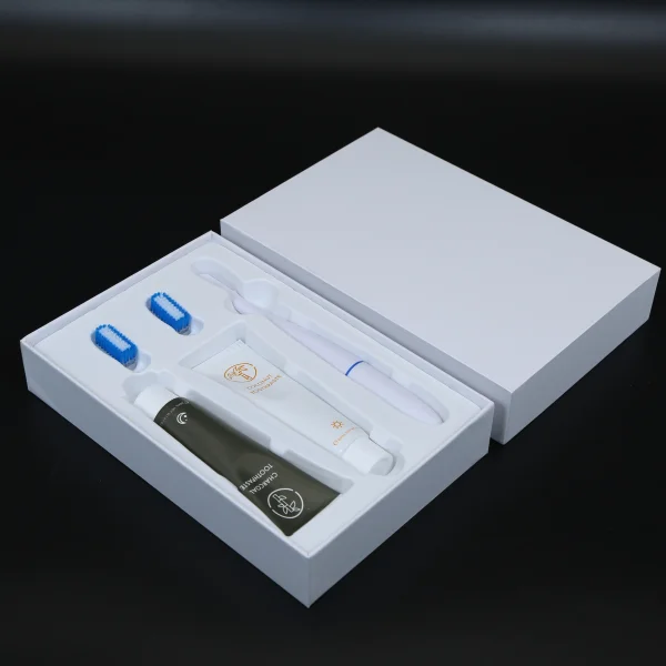 Organic charcoal teeth whitening toothpaste