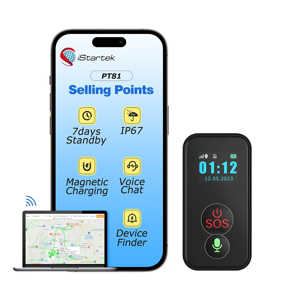 Best Rechargeable Security Tracker GT02 2020 Device Audio Semi-Truck GPS Locator Anti-Theft Car GPS Pets