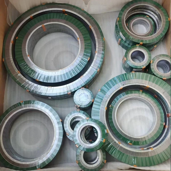 Heat Resistance Graphite Packing Spiral Wound Gaskets Flange Gasket