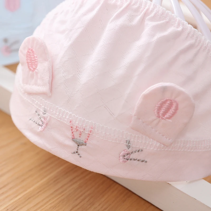 Wholesale Custom New Fashion Comfortable Hot Items Blue Cotton Baby Hat