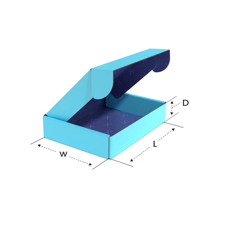 Manufacturer Custom Cute purple Gift Package Kraft/Craft Packaging Paper Boxes Box Packaging with Logo