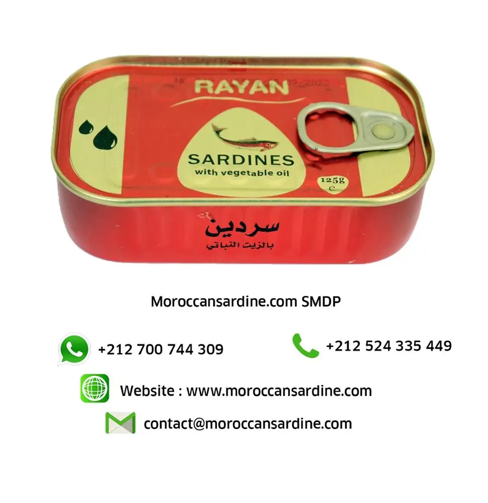 
Bulk Moroccan Sardines wholesale 