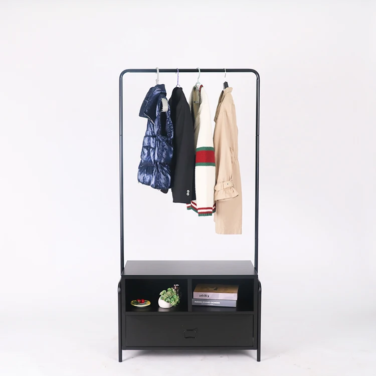 China living room bedroom furniture products manufacturers black cloths hangers metal coat racks stand hangers for clothes
