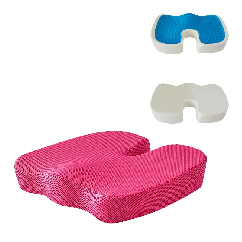 Premium Breathable Cool Refreshing Memory Foam Booty Office Chair Cushion Seat Pad