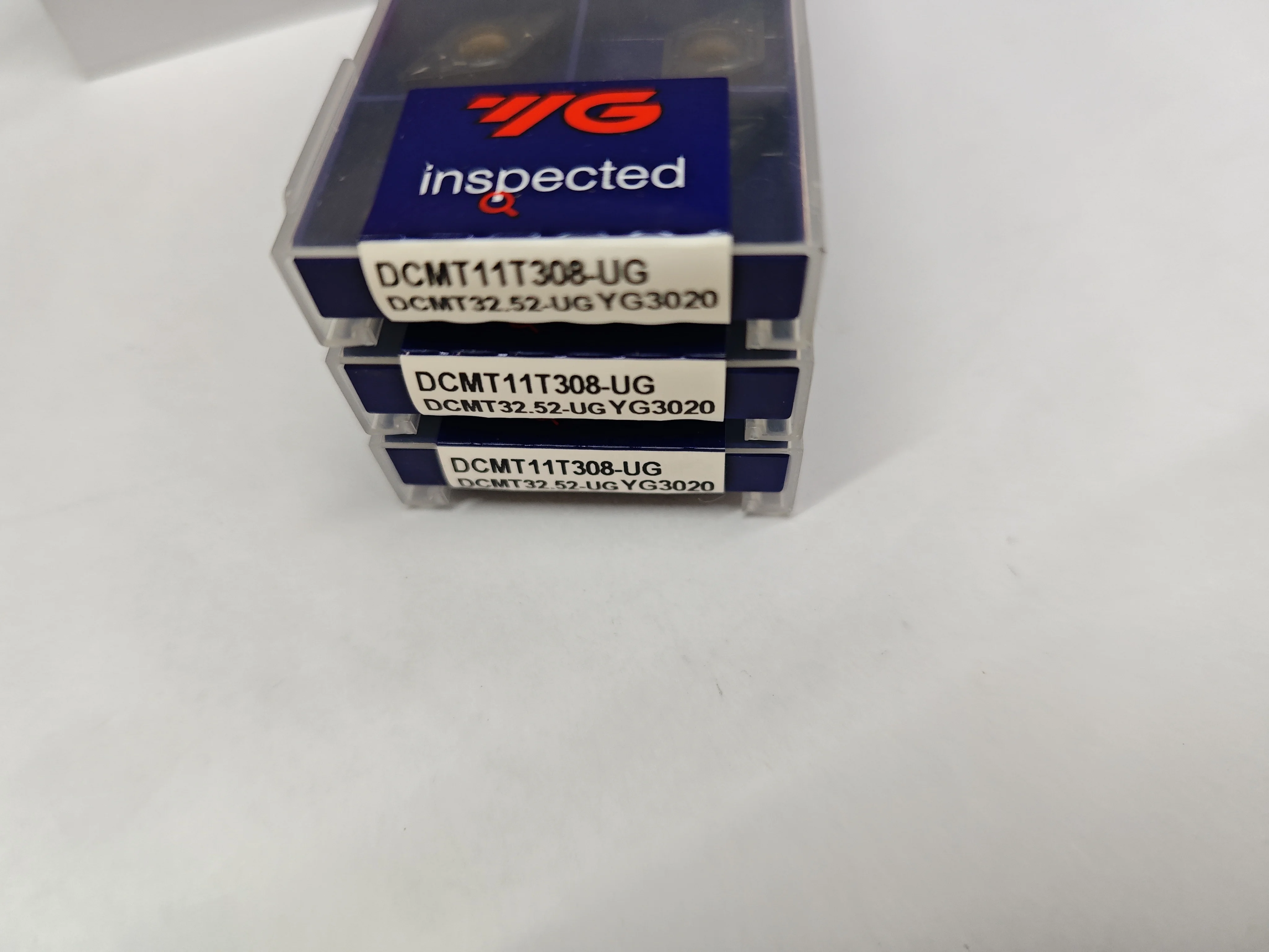 Original CNC DCMT11T308-UG YGs DCNT32.52UG YG3020 carbide insert for steel stainless steel cast iron turning tool Hard materials