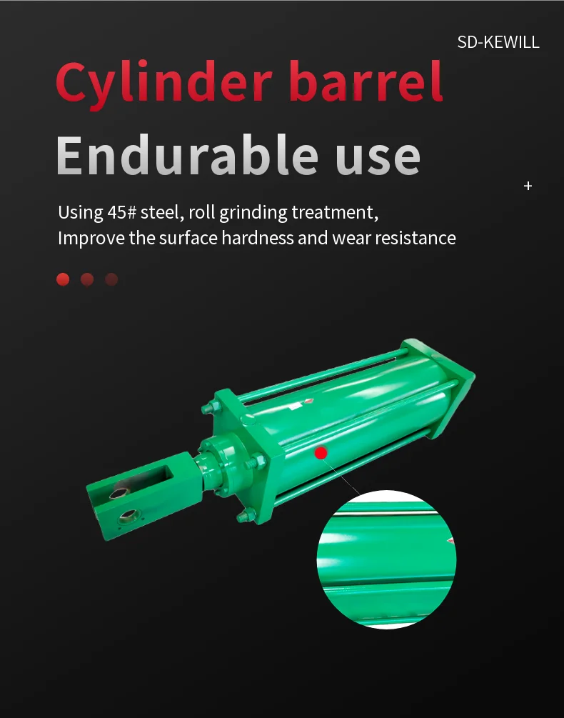 Factory Hot Sale Cylinder Pneumatic 160mm Bore Iron/Aluminum Pneumatic Cylinder Double Acting