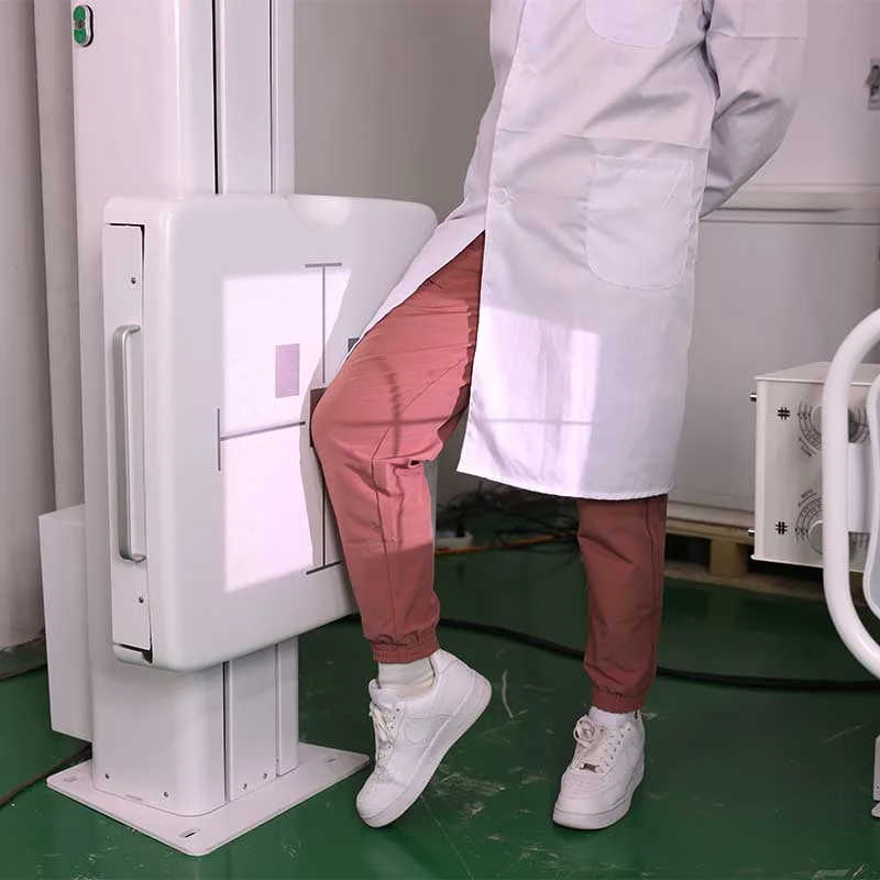Medical X-ray machine fixed double column medical equipments X-ray machine for abdominal and chest shooting