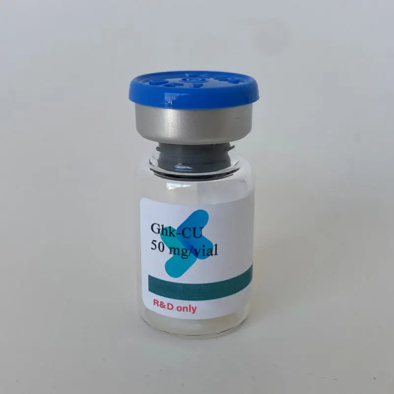 99% Purity Copper Tripeptide Ghk-Cu 50 Mg CAS 49557-75-7