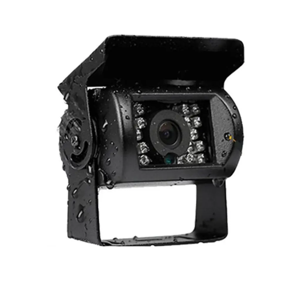 12V-24V 4-контактный разъем 18 шт. светодиодов ночного видения Водонепроницаемая Тяжелая ночная версия авто камера заднего вида для автомобилей