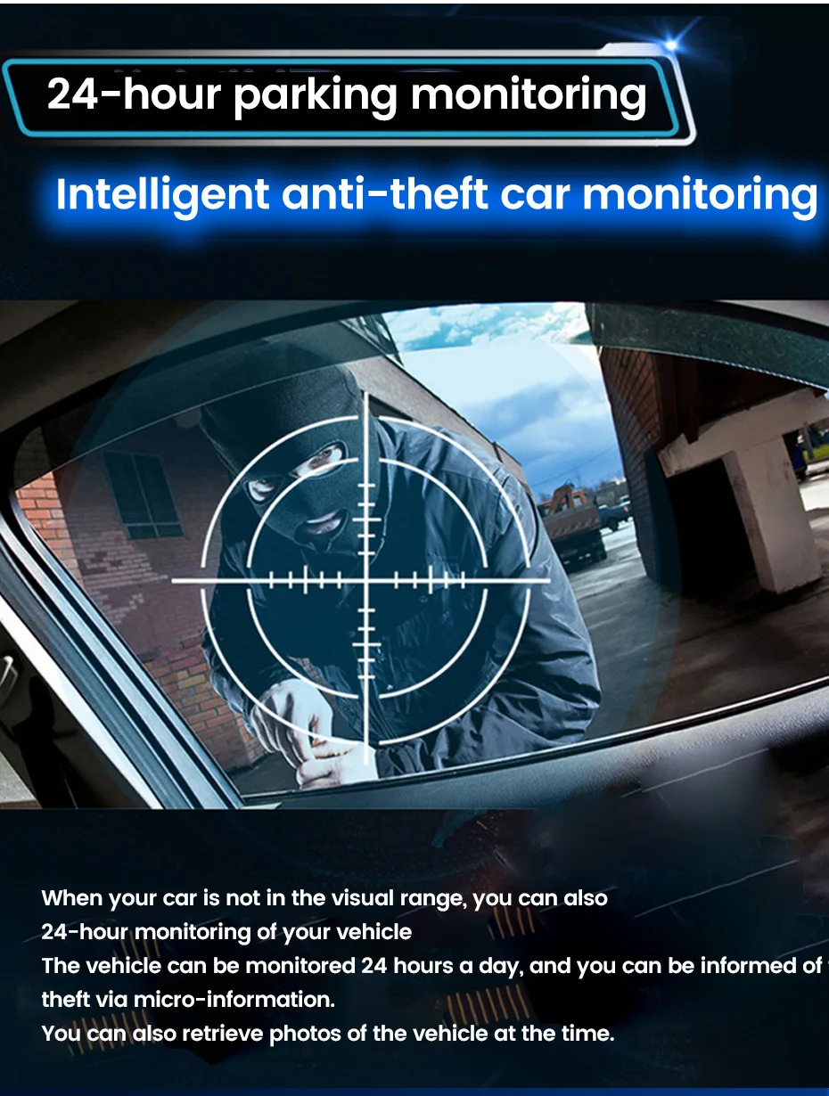 Car DVR ADAS Android 10" Center console mirror GPS FHD 1080P Rear Lens Video Recorder ADAS Dash Cam dashcam Wireless WiFi_20