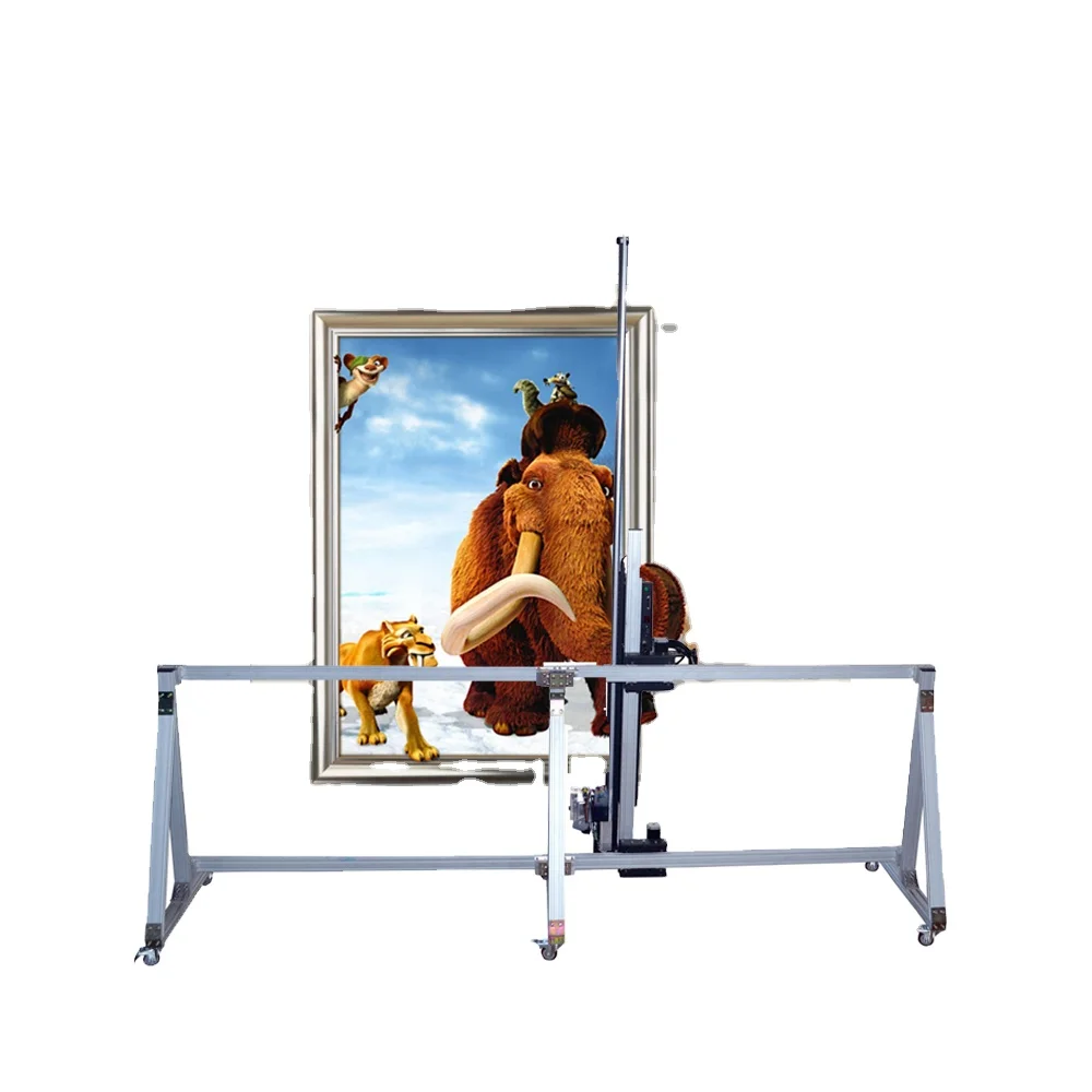 
2021 Cheap Hot Sale High Quality Double heads Digital Vertical Ceramic Tile 3D Wall Paint Color Tablets Printer Machine 