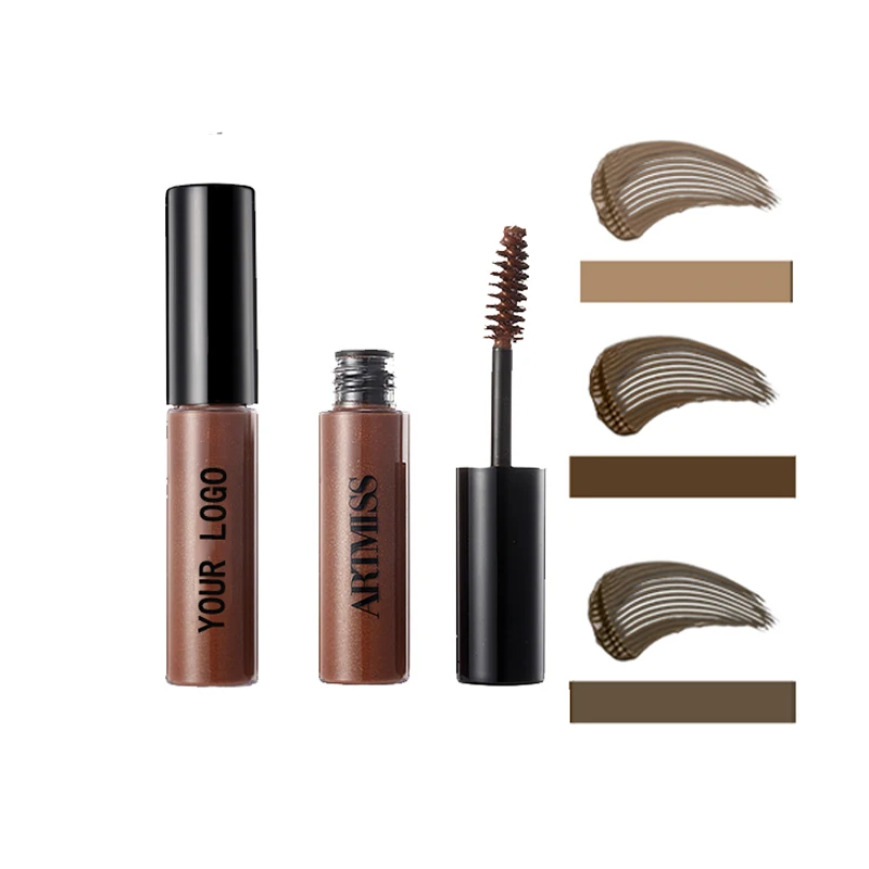 Нет логотипа на заказ Частная этикетка профессиональный макияж тушь для бровей Тушь Тонирующая краска