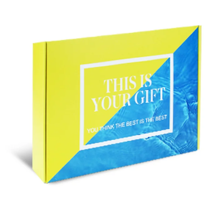 Eco Friendly Color Printing Corrugated Paper Packing Box Craft Paper Box