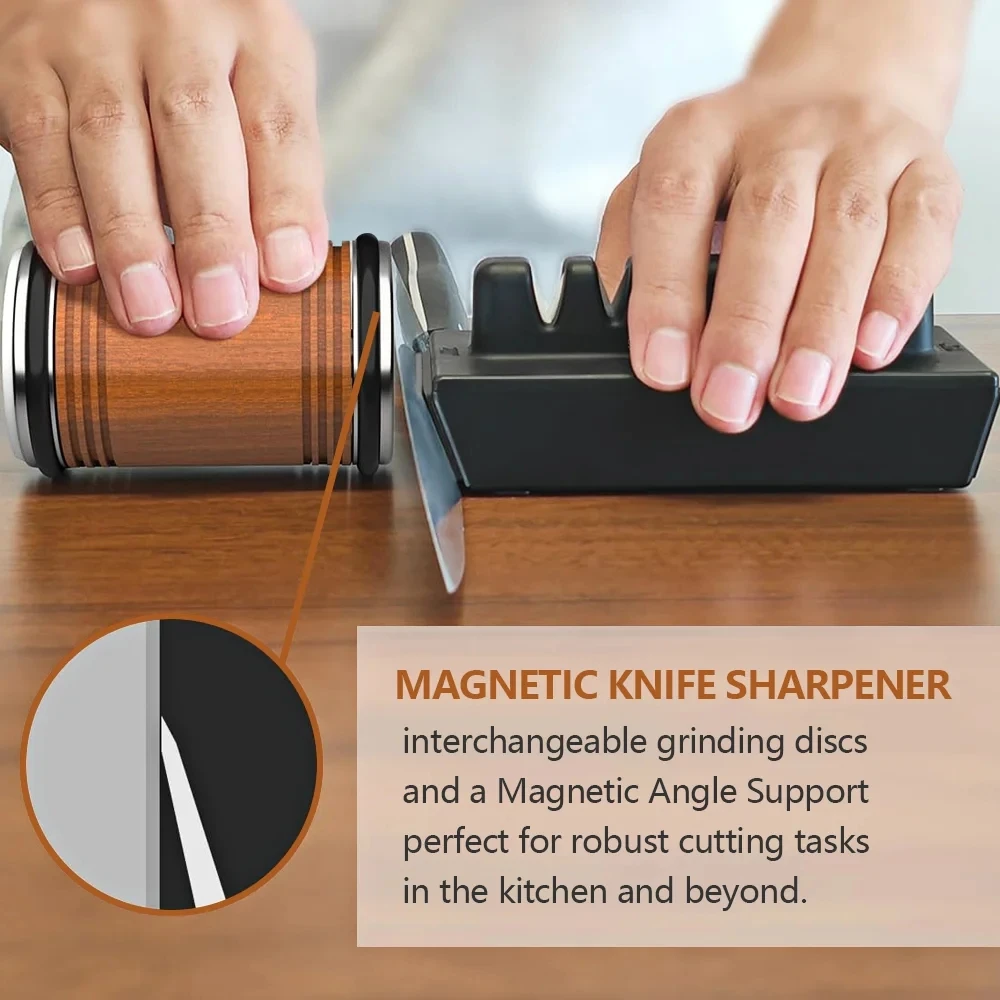 High quality diamond rolling knife sharpener set rolling knife sharpener magnet knife sharpener for home