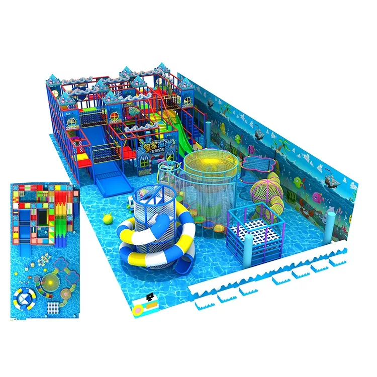 Модный дизайн, коммерческие пластиковые горки, мягкая игровая площадка, оборудование для детского аквапарка