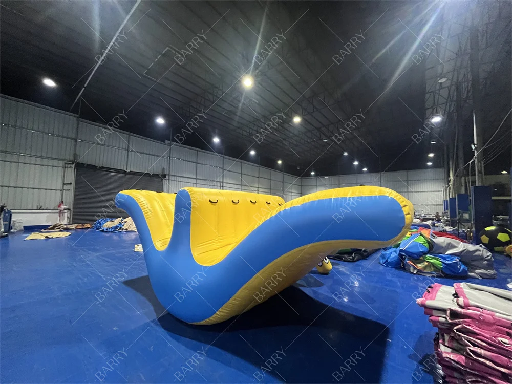 Commercial Water Play Toys Inflatable Floating Totter Revolution Swing Seesaw Slide