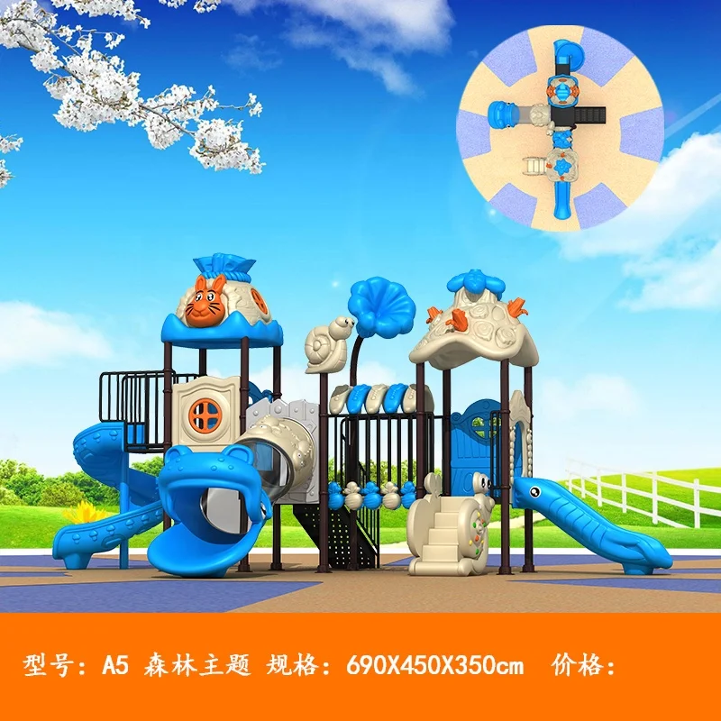 2022 hot sale outdoor playground equipment Forest theme playground