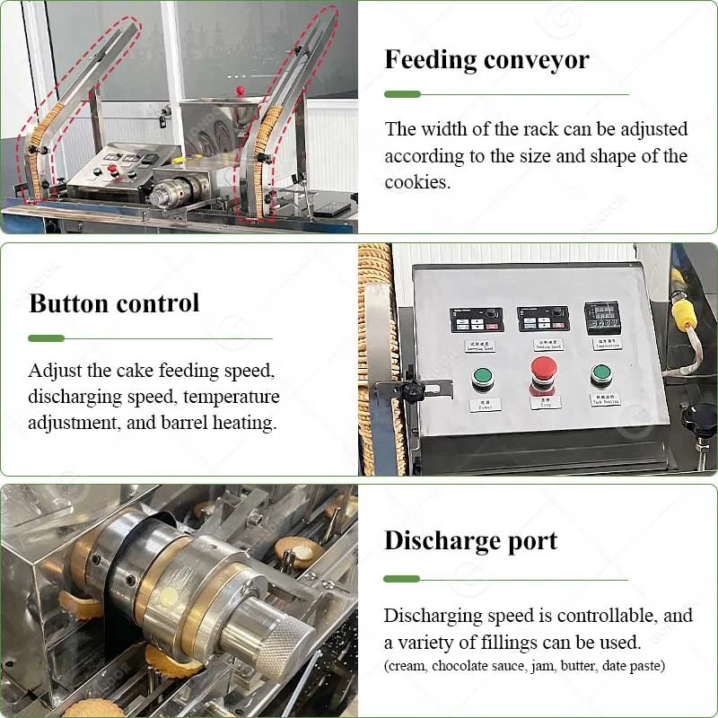 Automatic Small Salty Soft De Business a Maker Sandwich Production Line Biscuit Make Machine for Price