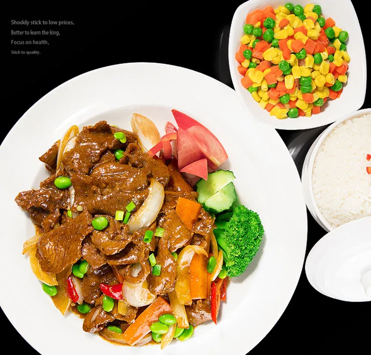 Здоровая Органическая домашняя мгновенная готовность к употреблению тепла для занятий спортом на открытом воздухе для путешествий Военная еда 3R консервированное приготовление черного перца говядина