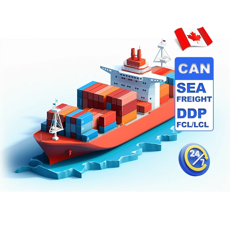 Professional Sea Cargo Shipping Company from Yiwu Jiangsu AnHui to Canada Surrey Door to door Transport Logistics charges