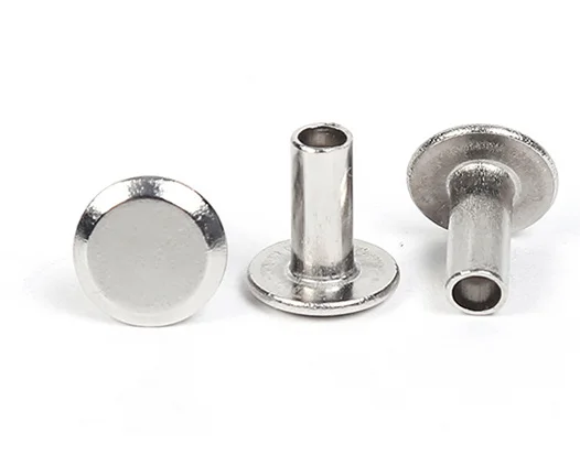 Din7340 brass hollow tubular rivets