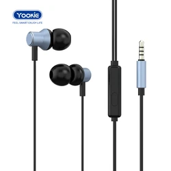 2022 High Quality Factory Wholesale 3.5MM Wired In-ear Stereo Portable Headset Earphone For Iphone
