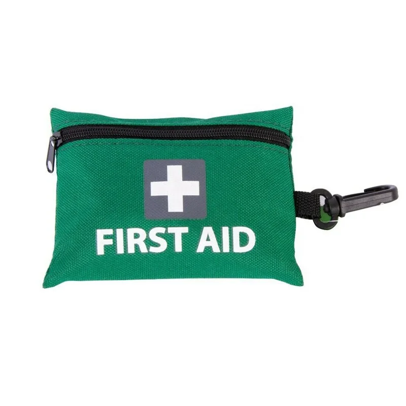 43PCS Mini Emergency Survival Medical Travel Hiking Pocket Car Green Family First Aid Kit