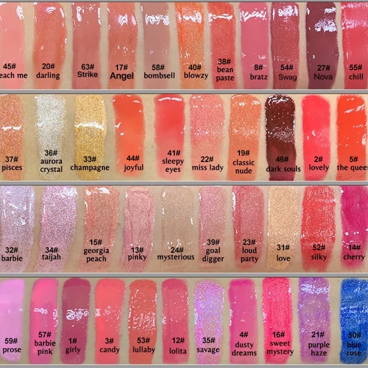Favorable Price vegan lip gloss base matte waterproof lip gloss pink base gel