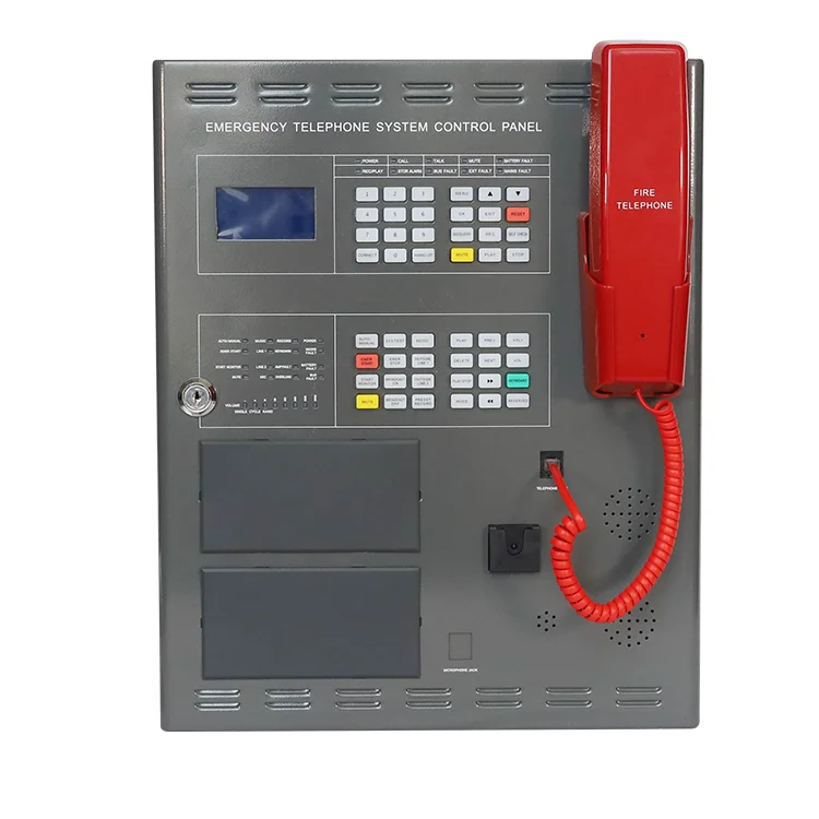 Manufacturer Wholesale Flameproof Vandal Resistant  Fire Fighter Telephone System For Fire Alarm Control System
