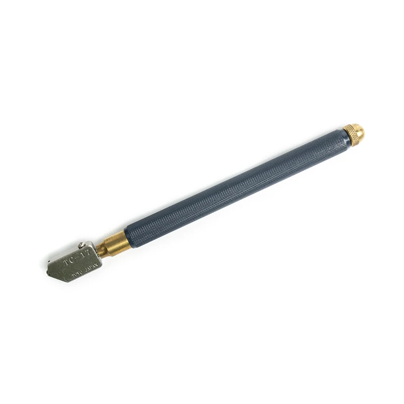 Professional original 6pcs oiled black iron handle toyo tc 17 glass cutter The best glass tile cutting tool