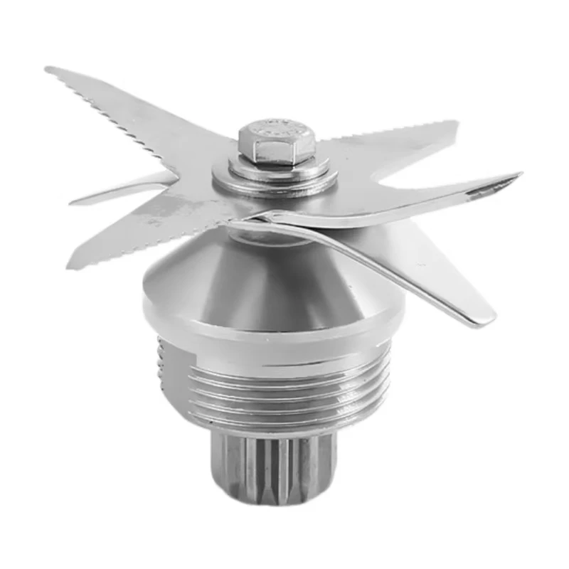 Q5 blender cutter 6 blades mixer spare parts stainless steel commercial strong 6 leaves blade