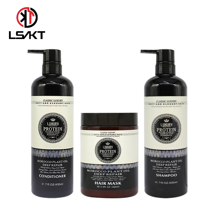Customized Logo Shampoo and Conditioner Organic Scalp Care Hair Product