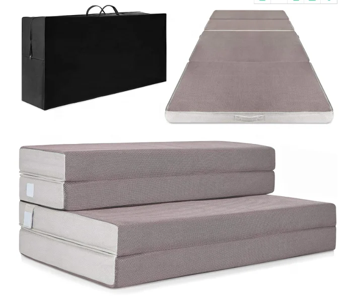 Portable soft Multi Purpose floor mattress foam folding sofa bed