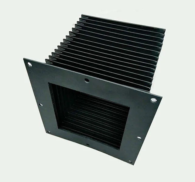 Nylon Flexible Accordion Cover For Machine Tool Plastic Bellows Cover