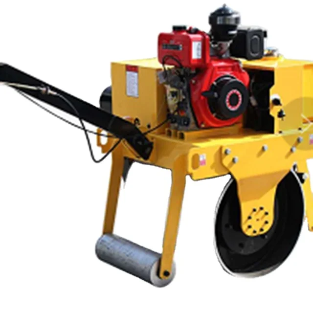 China brand mini road roller 1ton pedestrian roller machine