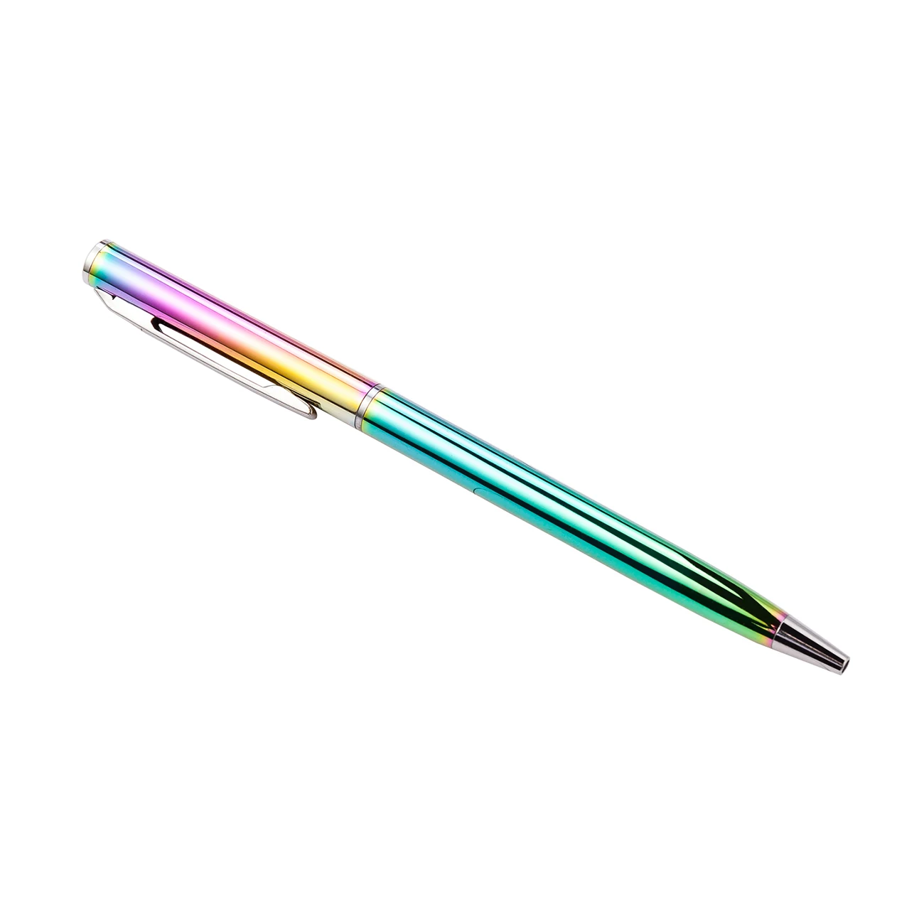Wholesale Twist Action Slim Pen Rainbow Color Hotel Ballpoint Pen For Notebook