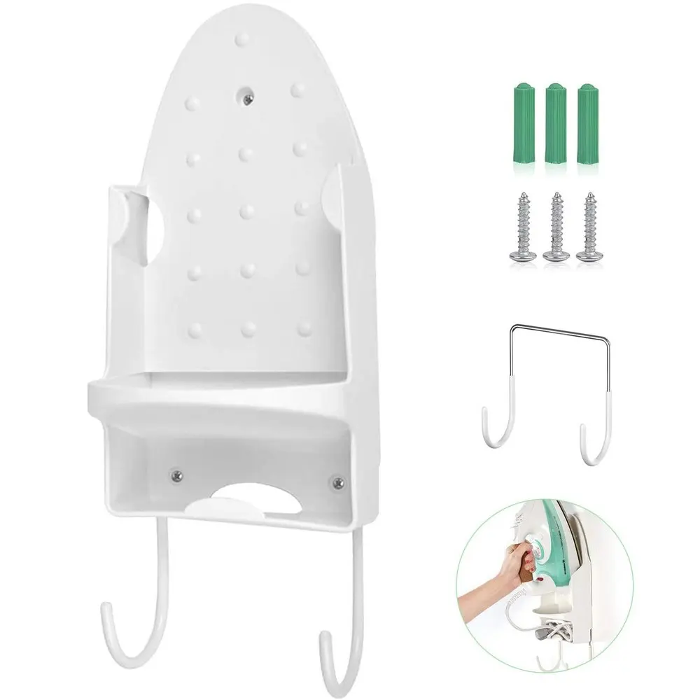 Laundry Room Bathroom Wall Mounted Board Rack Plastic Hook Household Plastic Wall Hook Heat Resistant Wall Hook For Hanging