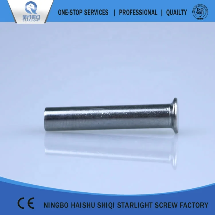 High quality semi hollow tubular rivet