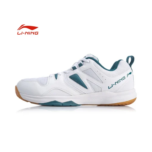 Туфли Li-Ning для бадминтона, Мужская износостойкая Нескользящая спортивная обувь, обувь для профессиональных соревнований, тренировочная обувь для llining AYTQ027