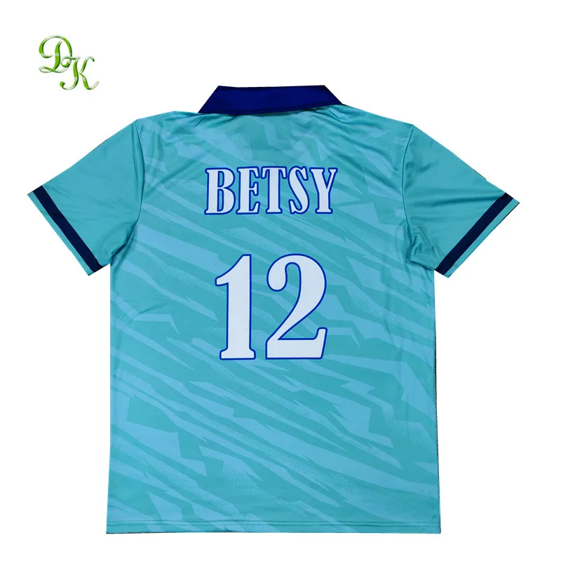 2023 Custom design thai quality black club soccer team jerseys