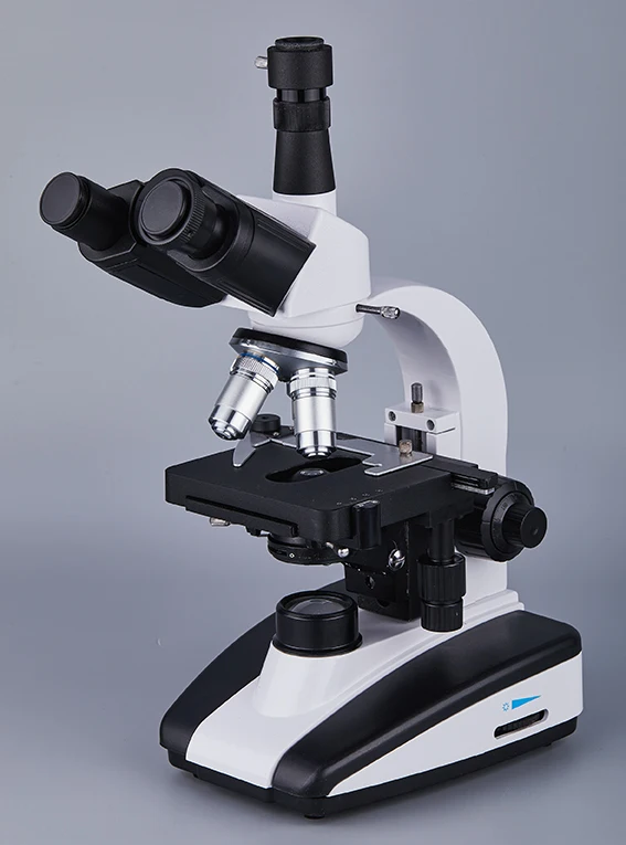 C108 Optical Instrument Laboratory Microscope Biological Trinocular Head Microscope