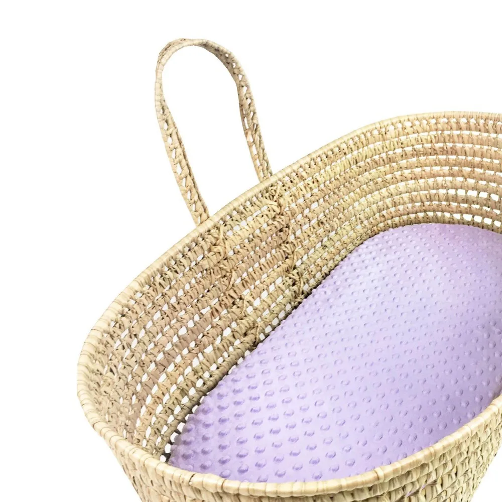 Customized Super Soft 3D Mink Dot Baby Sleeping Bed Cradle Mattress Cover Fitted Sheets