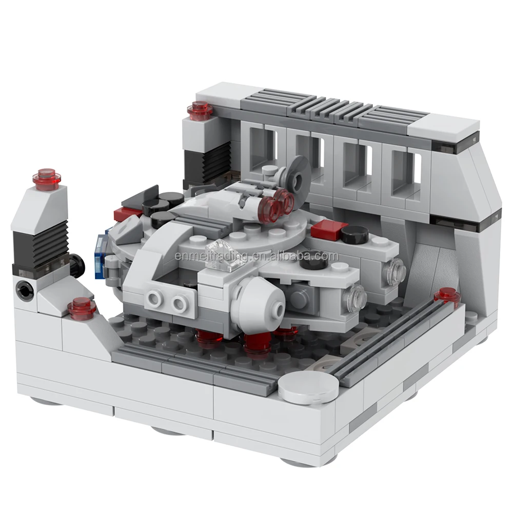 NEW Space War Mini Millennium Falcon Building Blocks Sets Gift for Child Model Puzzle Toys Educational Kids MOC2245
